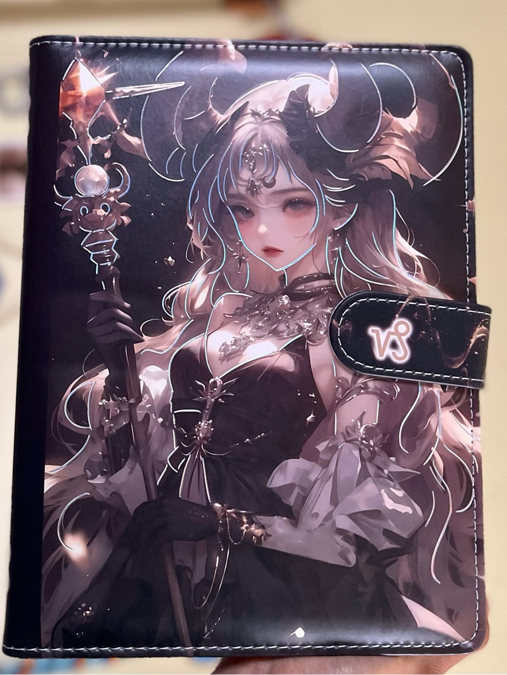 NEW Goth Anime PU Leather Binder Zodiac Sailor Moon Goth Punk A5 Journal